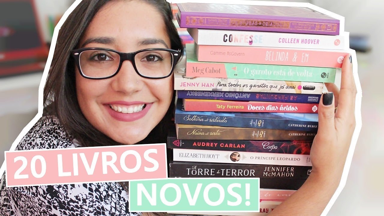 20 LIVROS NOVOS NA ESTANTE | Amiga da Leitora