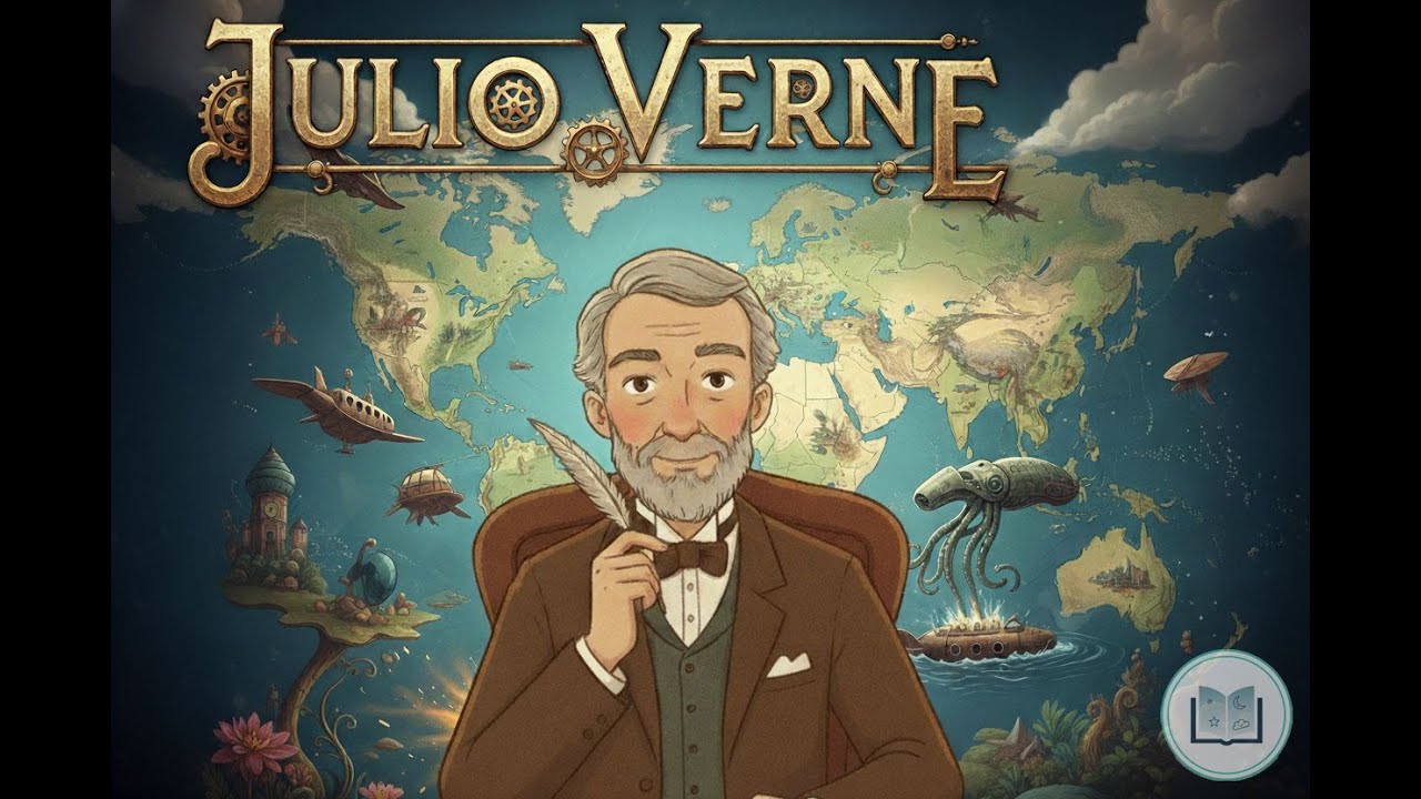 JULIO VERNE | Biografía para niños | Cuenta Clásicos