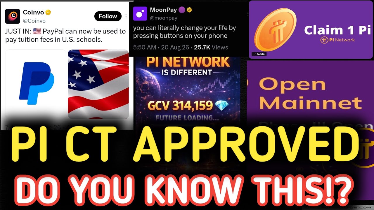 ОБНОВЛЕНИЕ PI NETWORK: ЧТО НУЖНО СДЕЛАТЬ ПИОНЕРАМ, ПРОГНОЗ ЦЕНЫ PI COIN, PAYPAL ПРИНИМАЕТ PI NETWORK