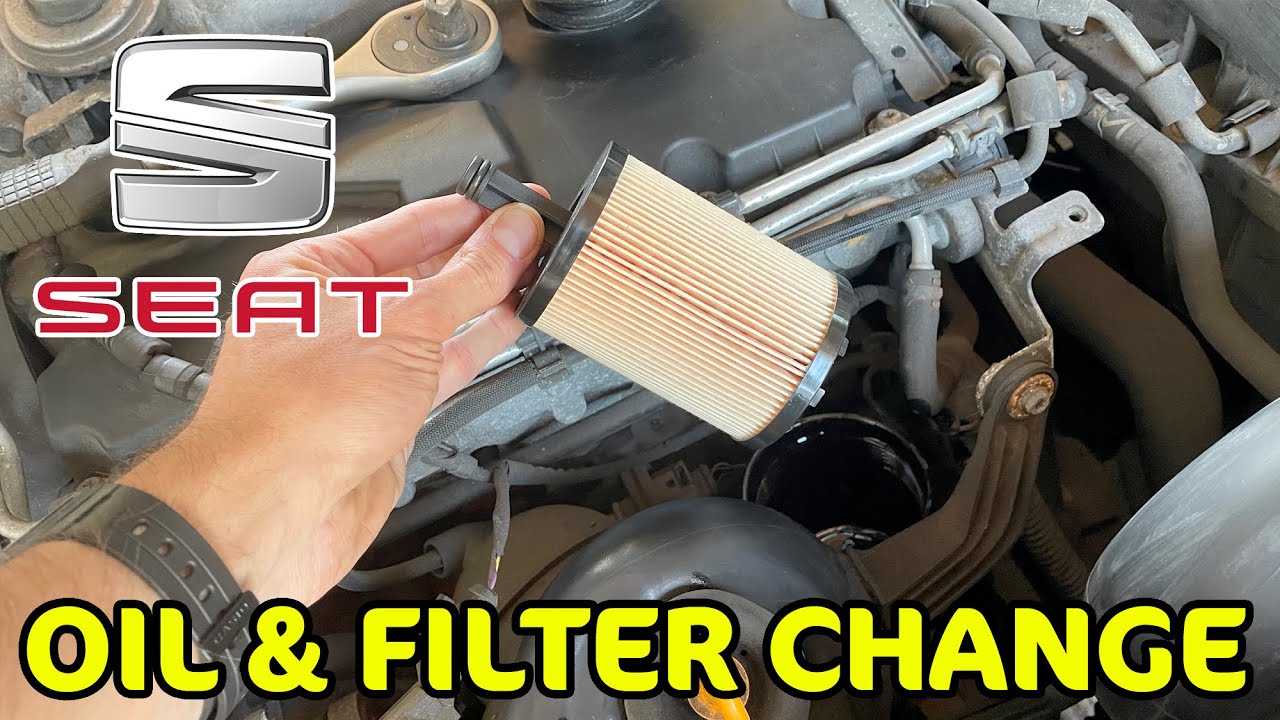 HOW TO CHANGE OIL & OIL FILTER - SEAT LEON