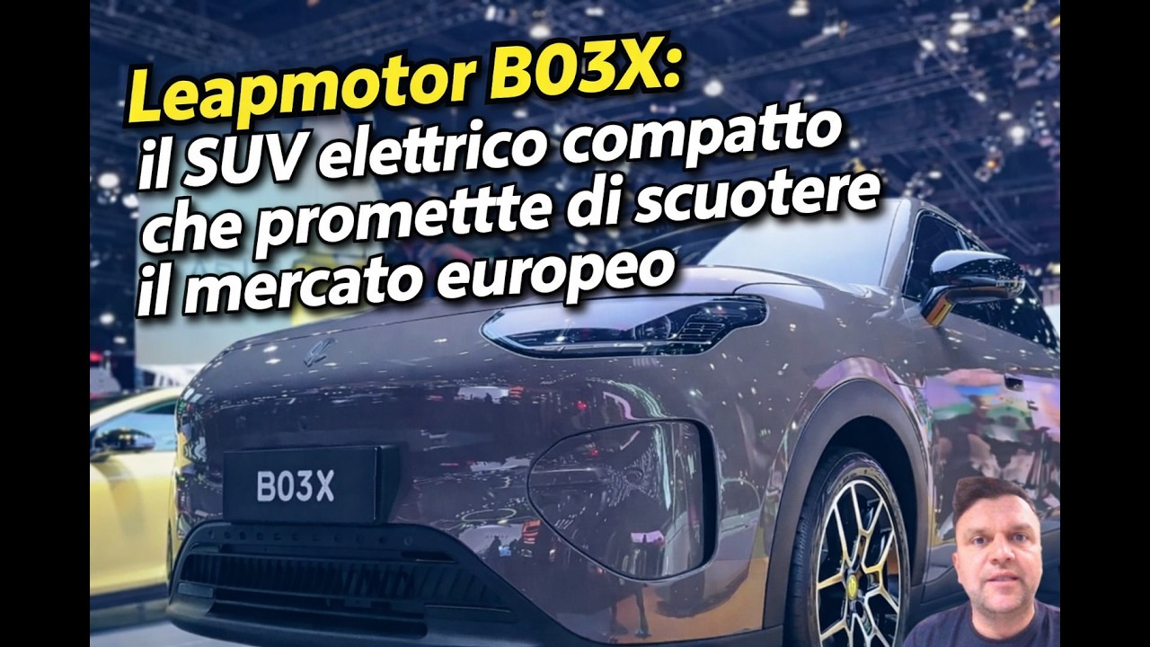 Salone di Bruxelles 2026: la Leapmotor B03X si prepara alla sfida del mercato europeo