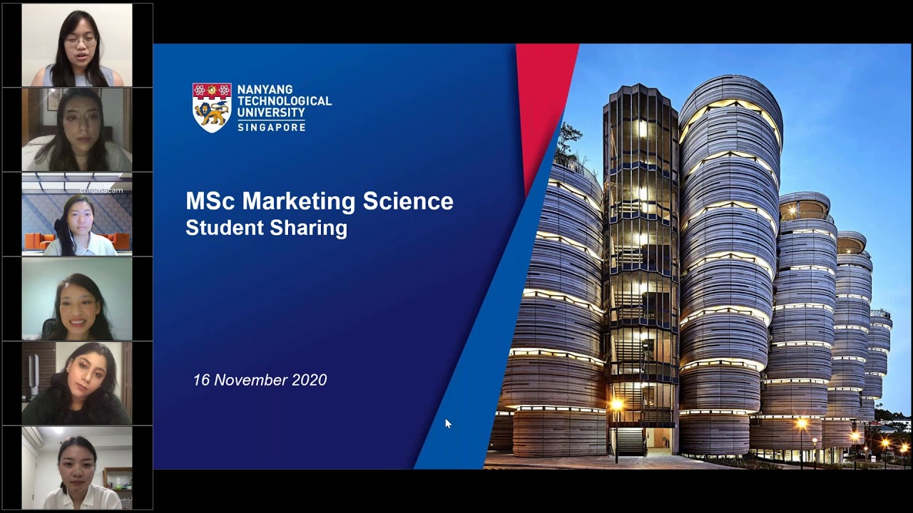 MSc Marketing Science Students Sharing Session