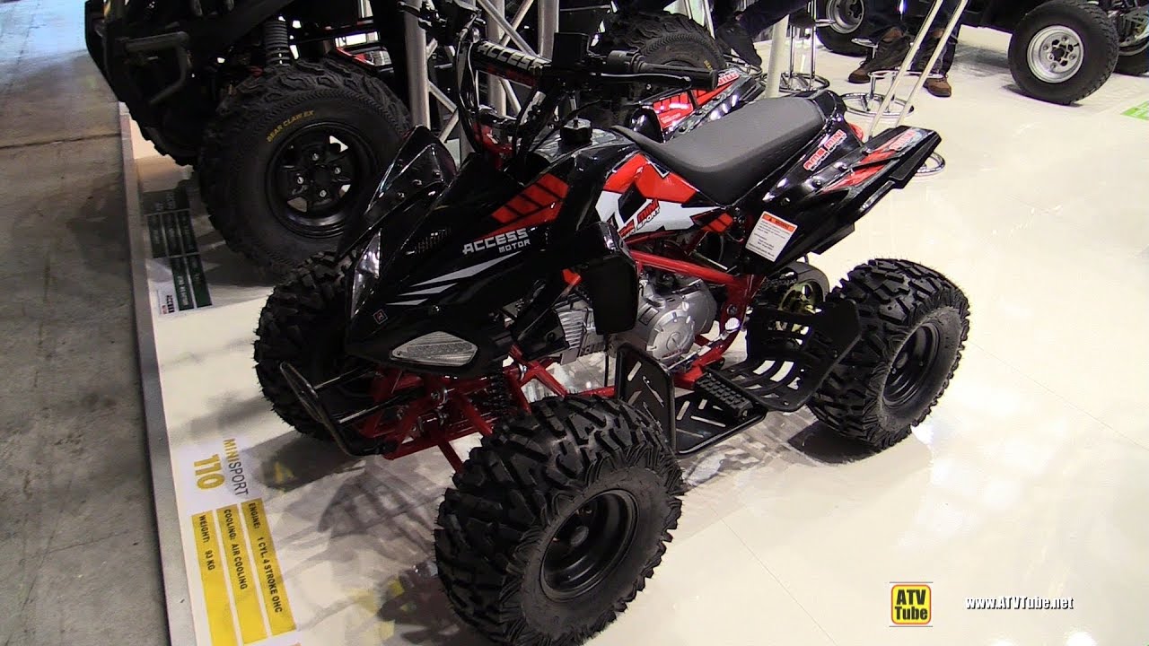 2019 Access Motor Mini Sport 110 ATV - Walkaround - 2018 EICMA Milan
