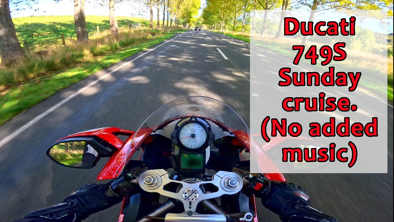 Ducati 749S Sunday cruise in New Zealand. (No music BS)