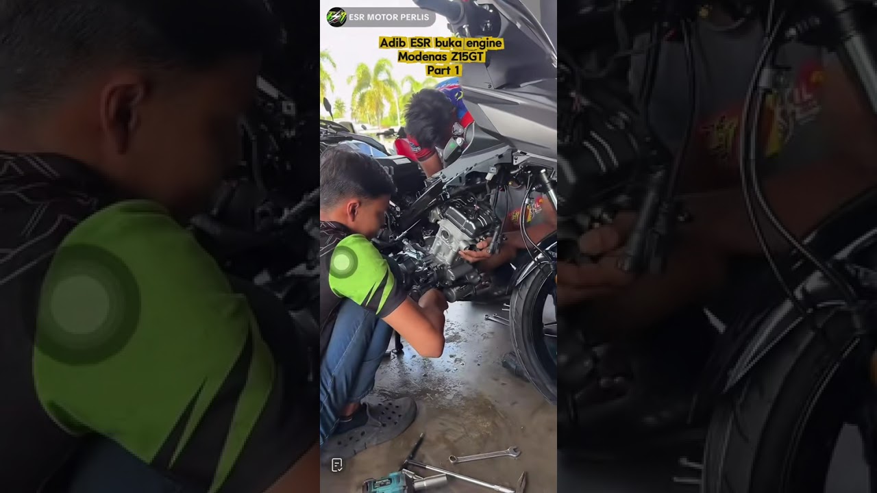 Adib ESR bedah Modenas Z15GT -Part 1