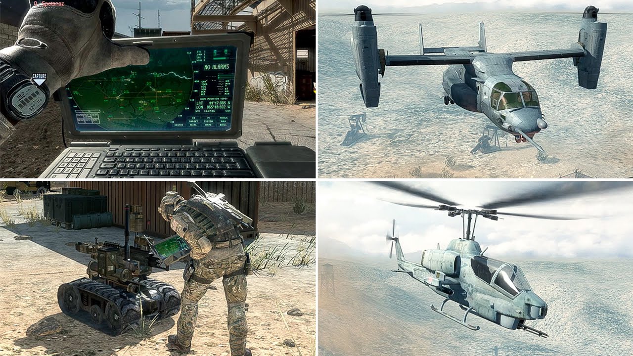 Call of Duty Modern Warfare 3 (2011) - All Killstreaks Showcase and Gameplay