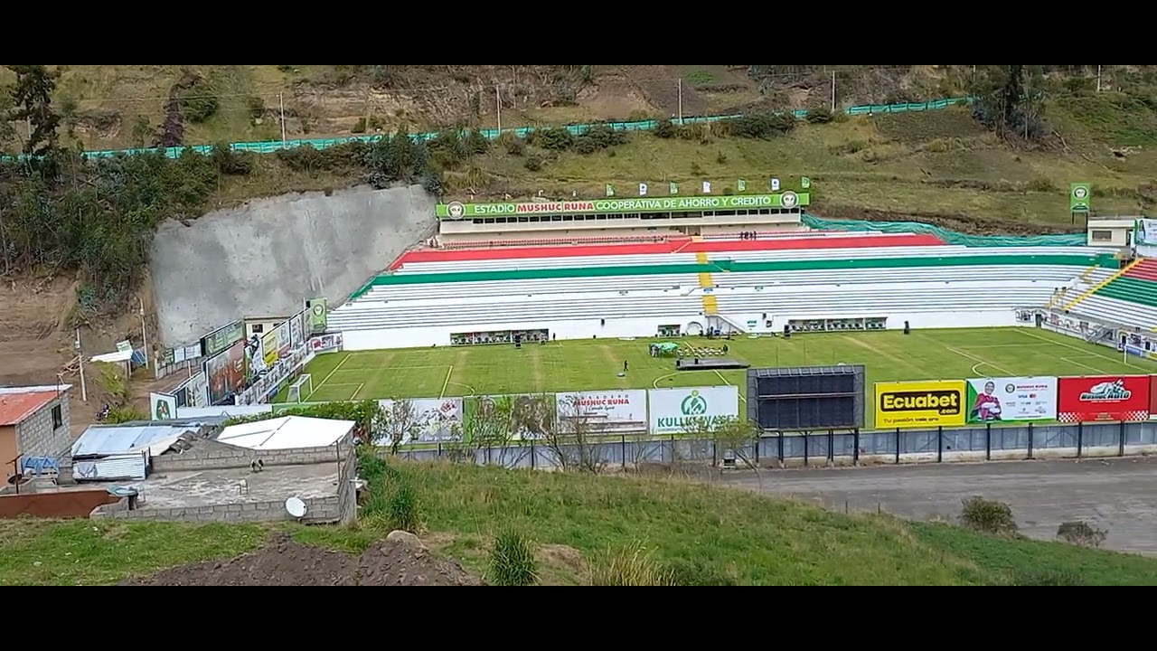Desde el estadio de Mushuc Runa S.C