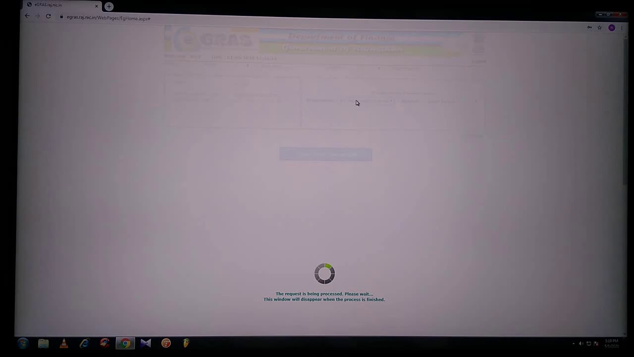 How to deposit tender fee / RISL Fee / EMD online on egras