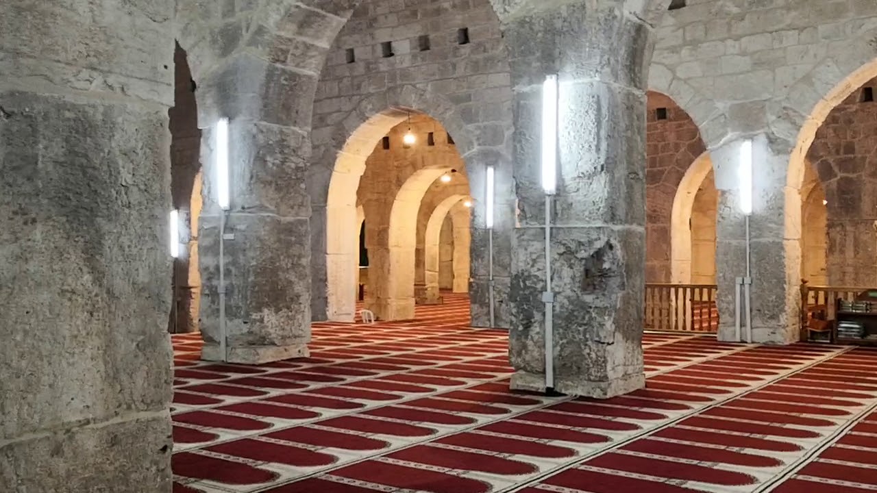 Mehraab/Room of Mariam (Mary), mother of Isa (Jesus) at Aqsa in Jerusalem