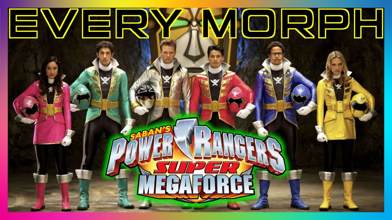 EVERY 'Power Rangers Super Megaforce' MORPH EVER