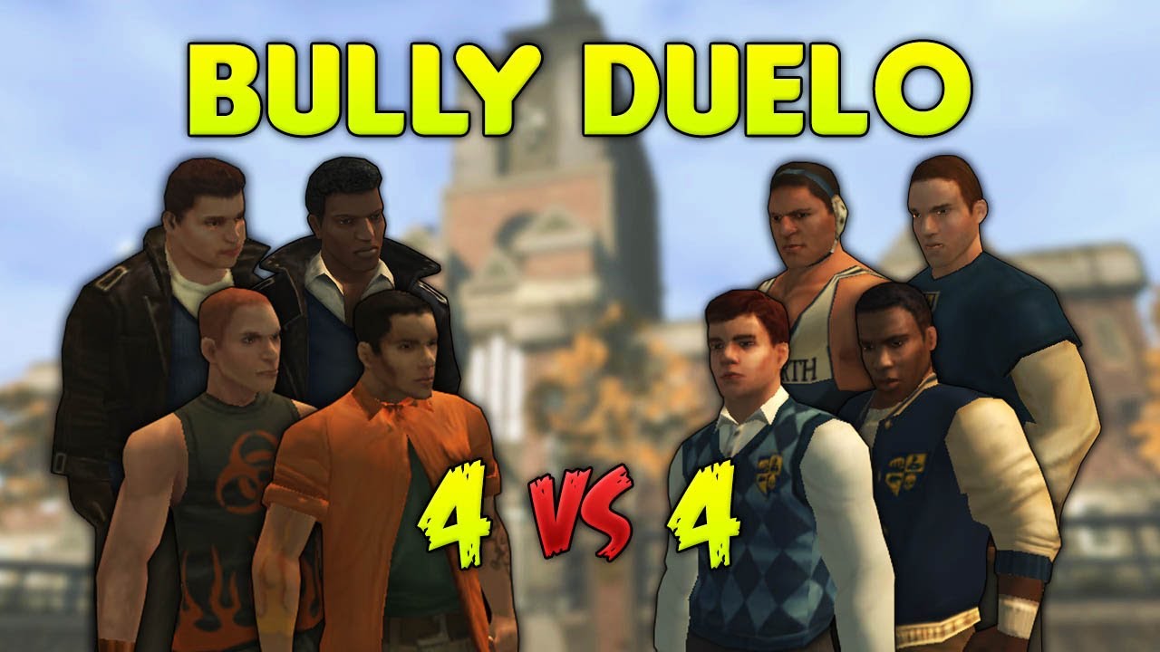 BULLY DUELO - Edgar, Omar, Norton & Hal (VS) Bif, Damon, Luis & Juri (All Boss Health)