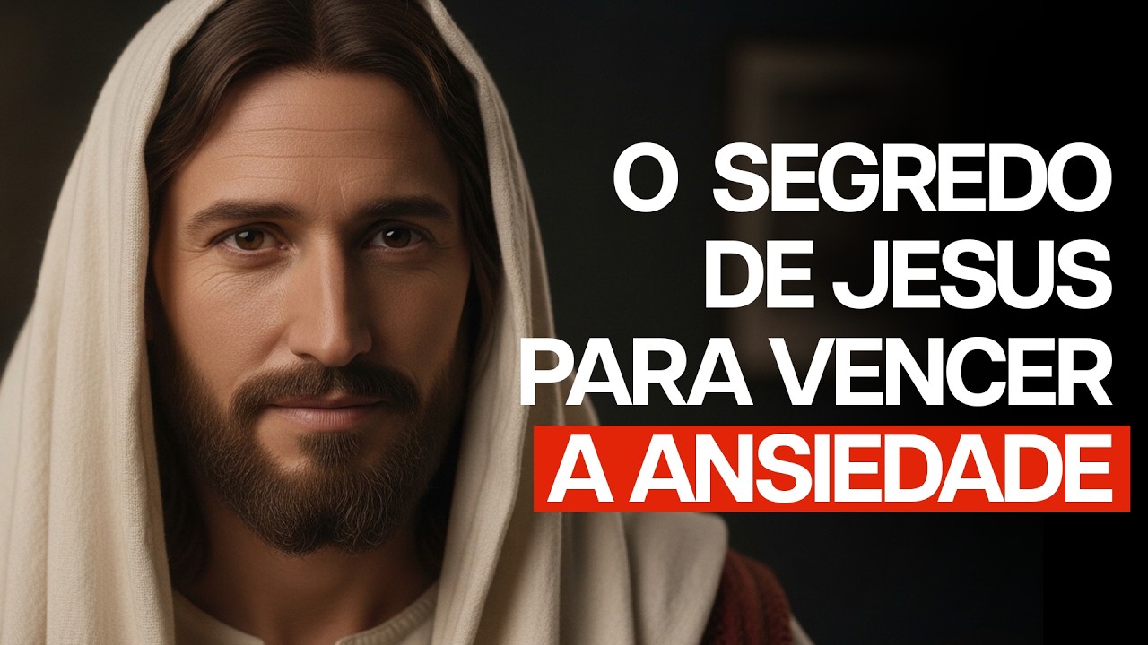 O Segredo de Jesus para silenciar a ansiedade em 5 minutos