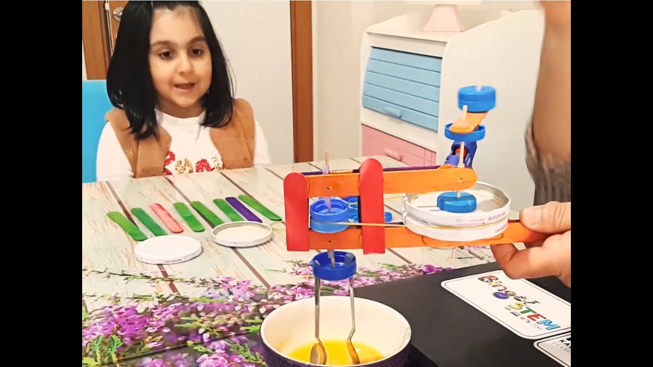 Evde Kendin El Mikseri Yap!!! Eğlen, Öğren, Yap, Paylaş - STEM Etkinliği