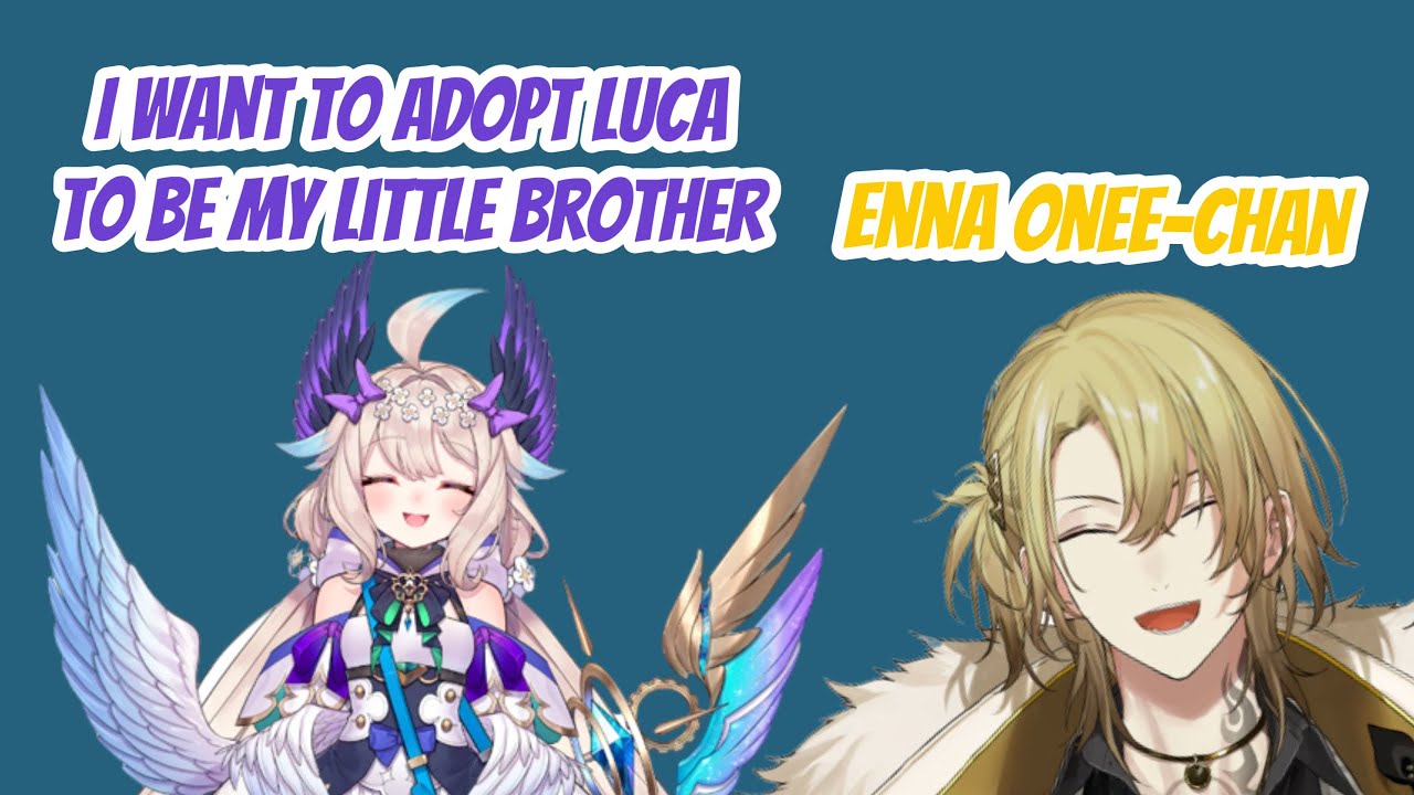 Enna and Luca wholesome moments 【NIJISANJI EN | Luca Enna】