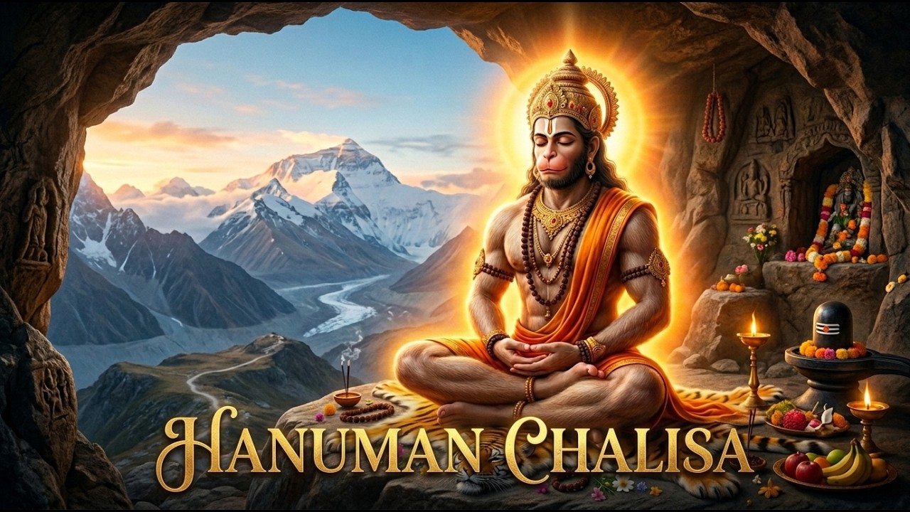 Hanuman Chalisa | हनुमान चालीसा | Powerful Devotional Chant of Lord Hanuman