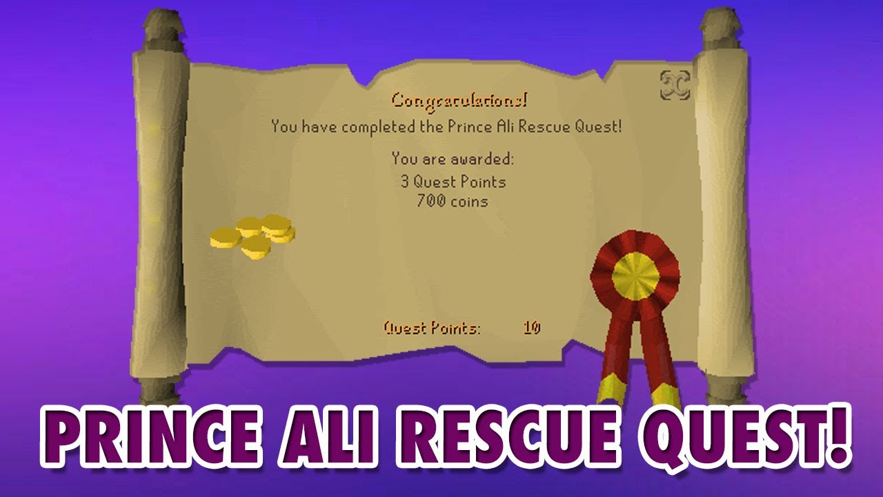 [OSRS] Prince Ali Rescue Quest guia [ESPAÑOL] 2020