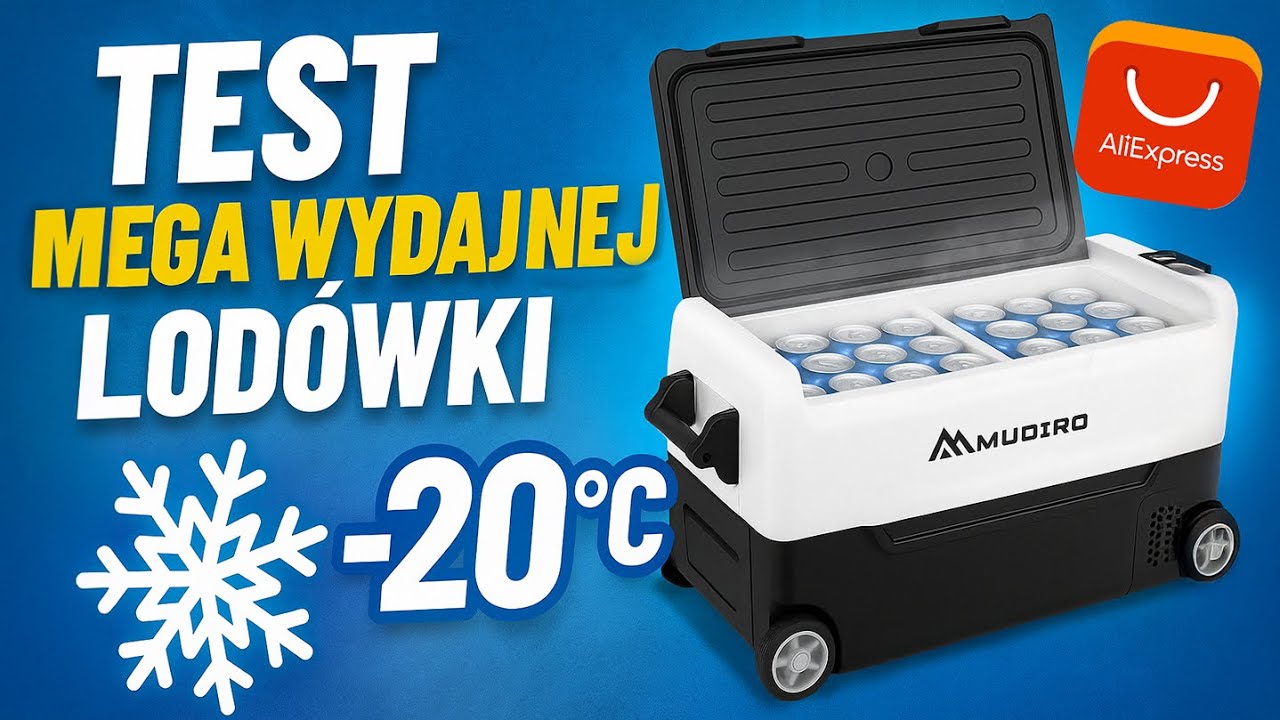 Chińska Lodówka Kompresorowa z AliExpress! - To serio mrozi! 🥶🥶