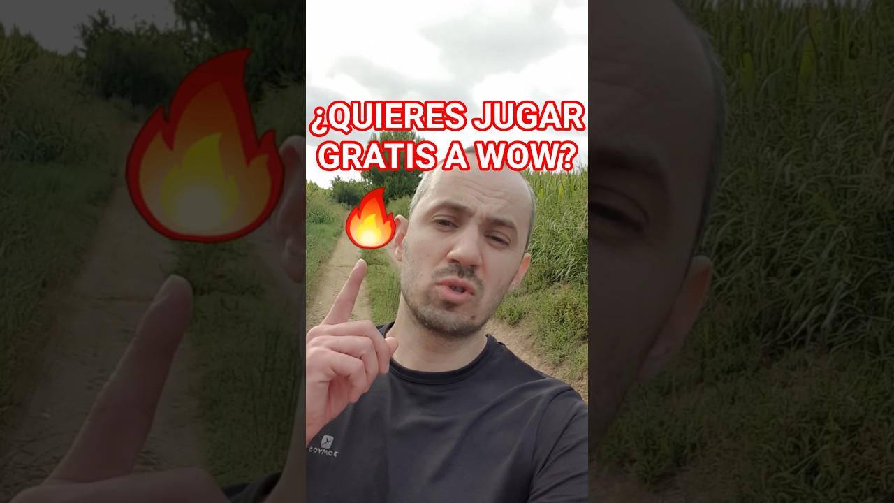 🔥&iquest;Quieres JUGAR GRATIS a WoW?💰 Descubre c&oacute;mo #WorldOfWarcraft #WoW #Warcraft #TWW #Farmeo #ORO #Gold