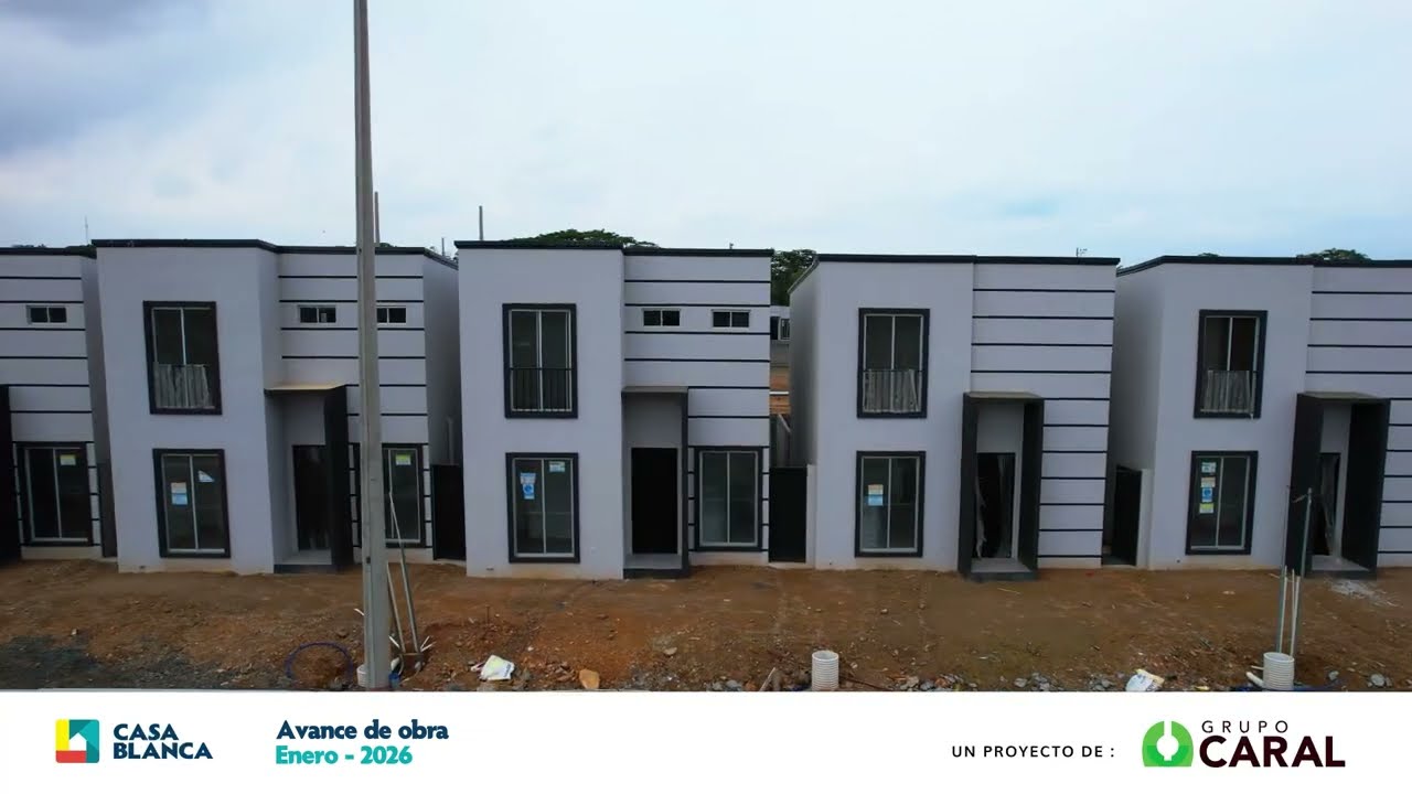 Avance de obra: Casa Blanca - Enero 2026