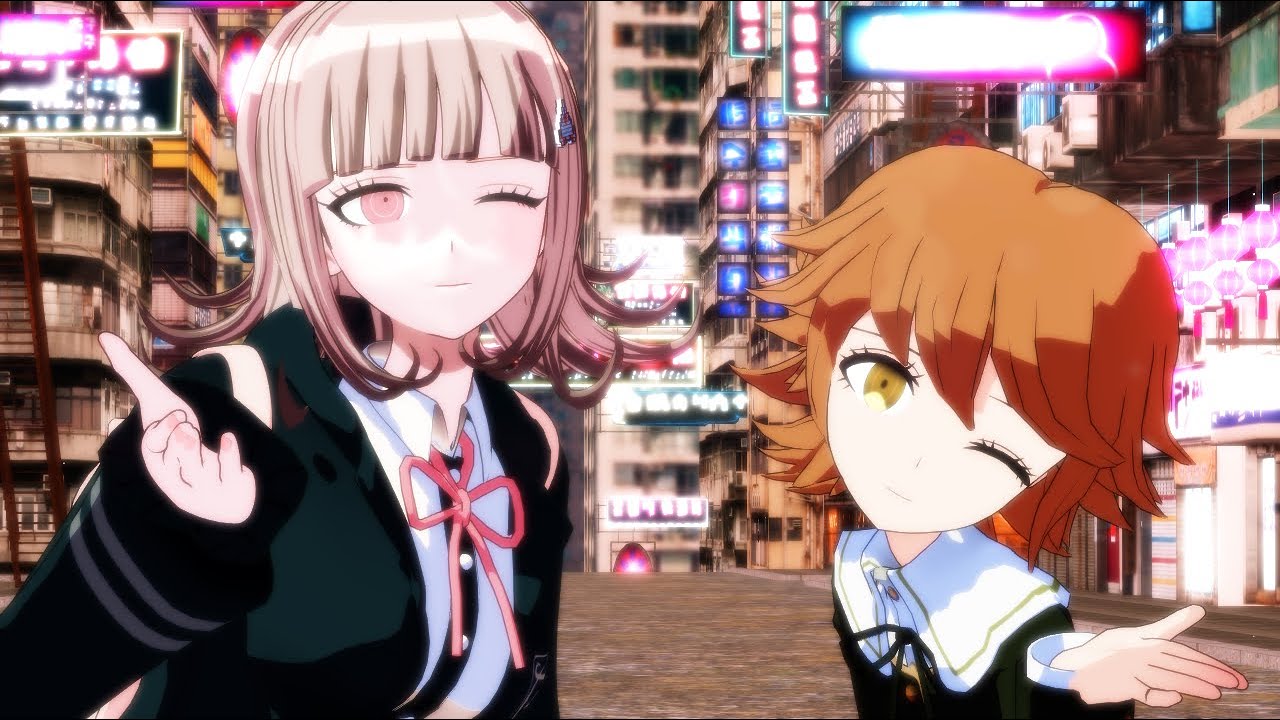 【ダンガンロンパMMD】愛包ダンスホール【七海/ちーたん】