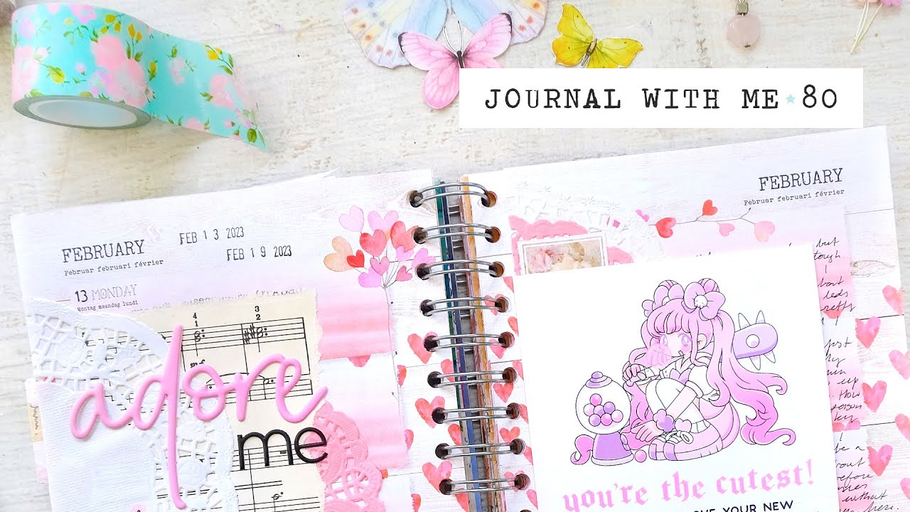 journal with me ☆ 80 | Week 7 in My Daphne's Diary Memory Planner