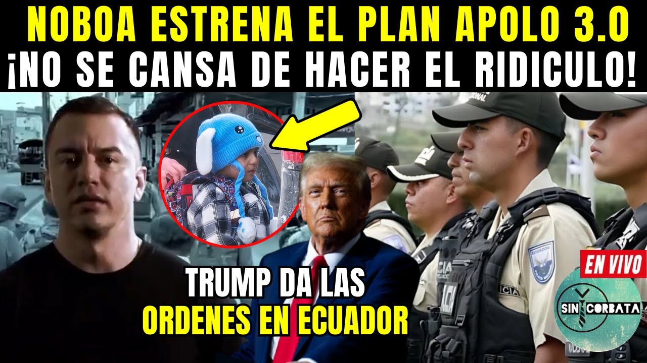 NOBITA estrena el plan APOLO 3.0 / TRUMP le orden&oacute; CALLARSE por la DEPORTACION de Migrantes