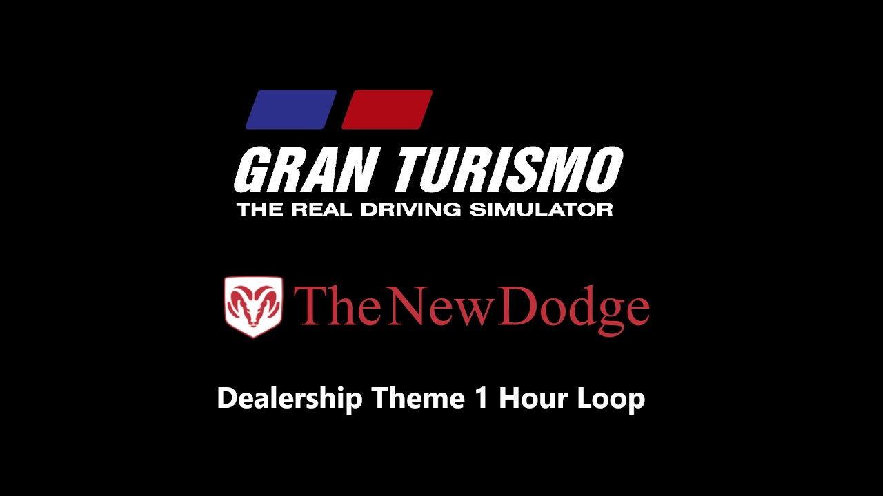 Gran Turismo 1: Dodge Dealership Theme - 1 hour loop