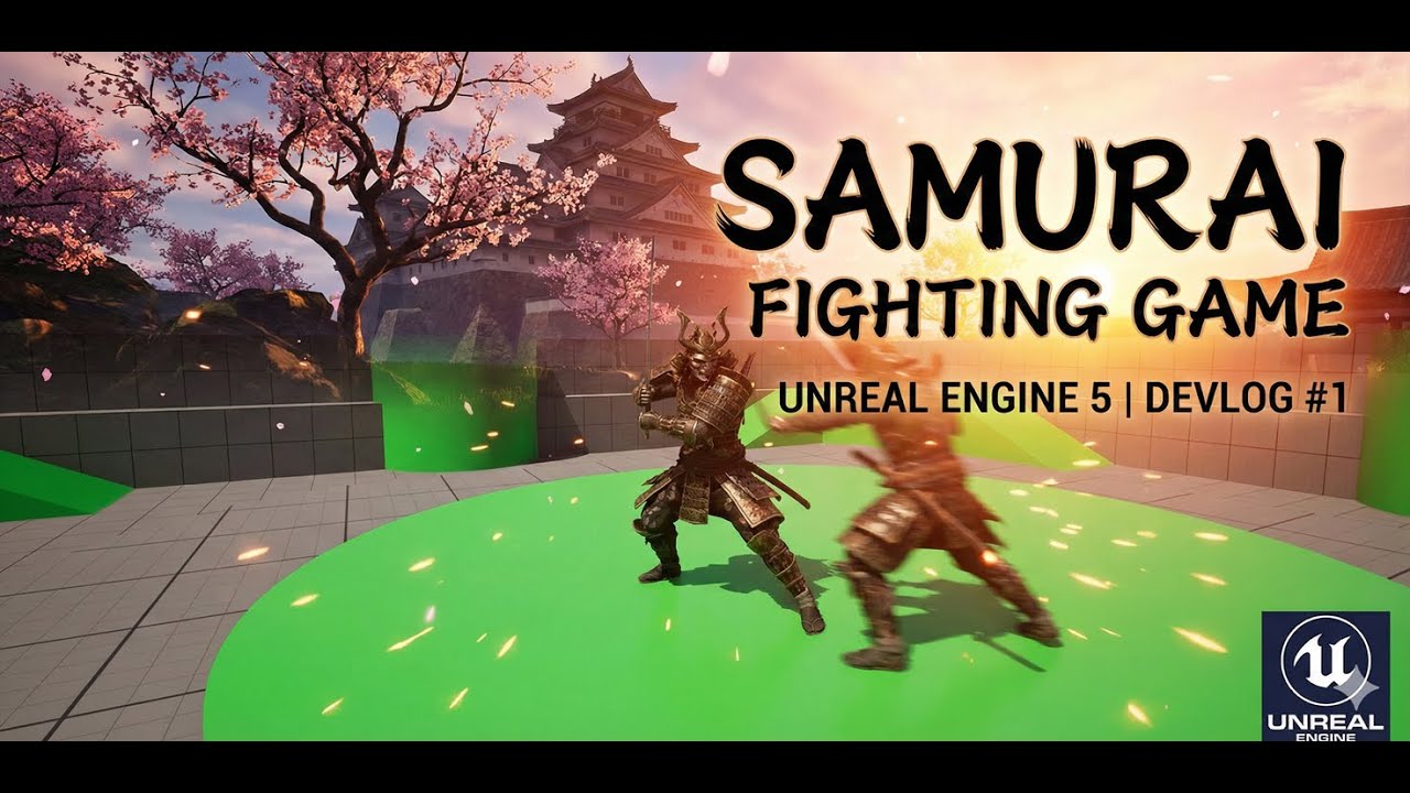 Building a Samurai Fighting Game in Unreal Engine 5 | Devlog #1
