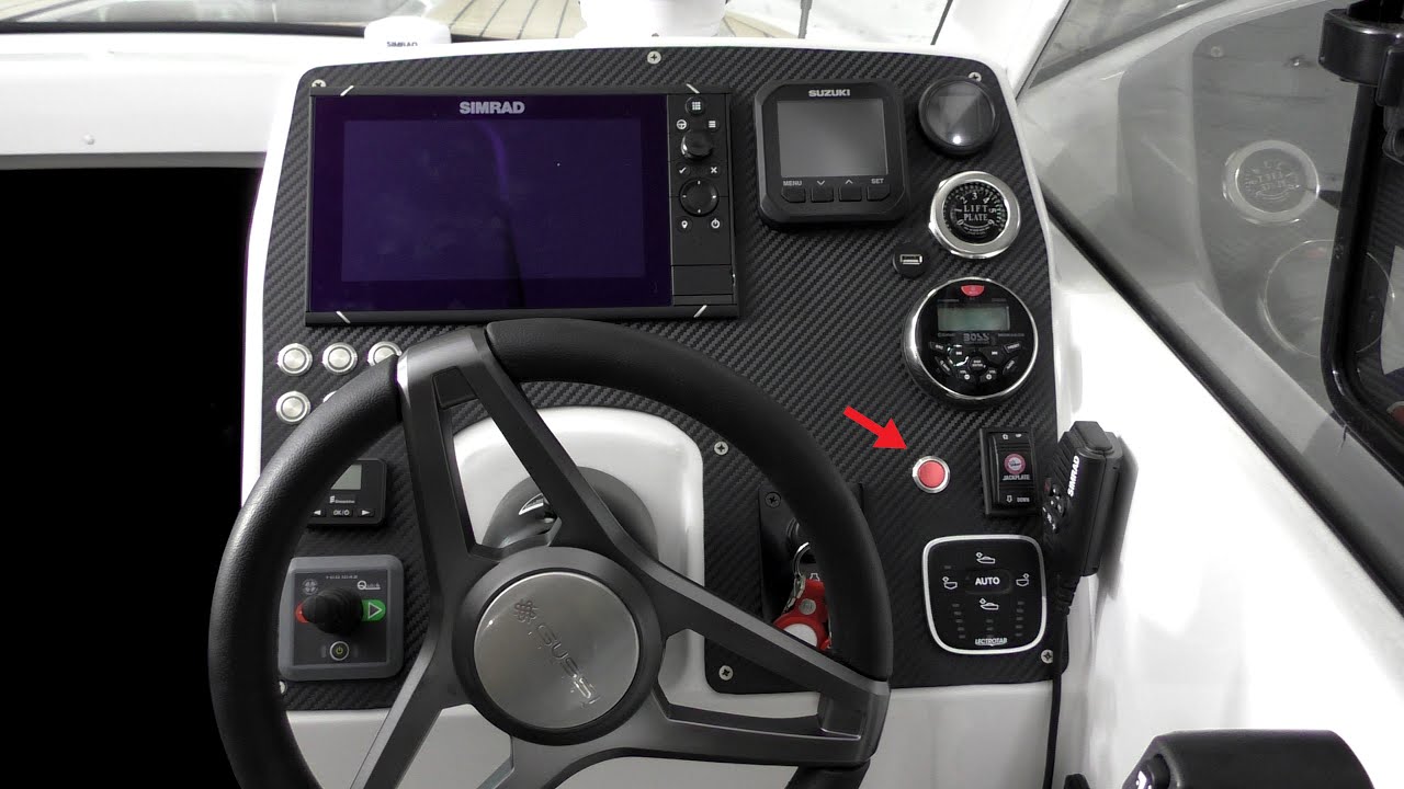 Устанавливаем автопилот SIMRAD на катер Hammertone 25HT