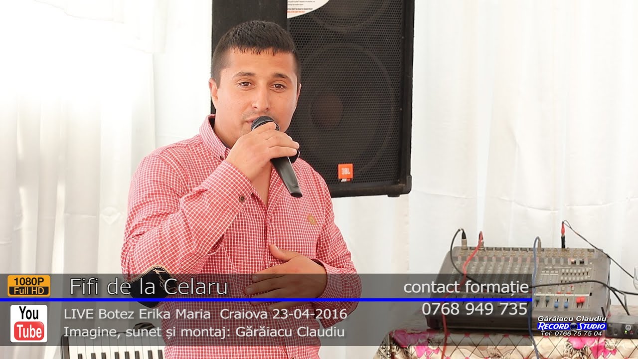 FIFI de la Celaru - Frunzulita viorele din toate mandrele mele LIVE Colaj SARBA | Botez Erika Maria