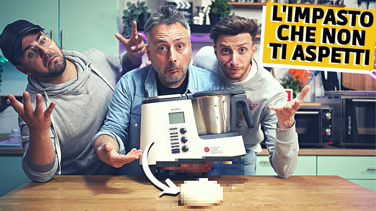 Come fare l'impasto col Bimby e Monsieur Cuisine