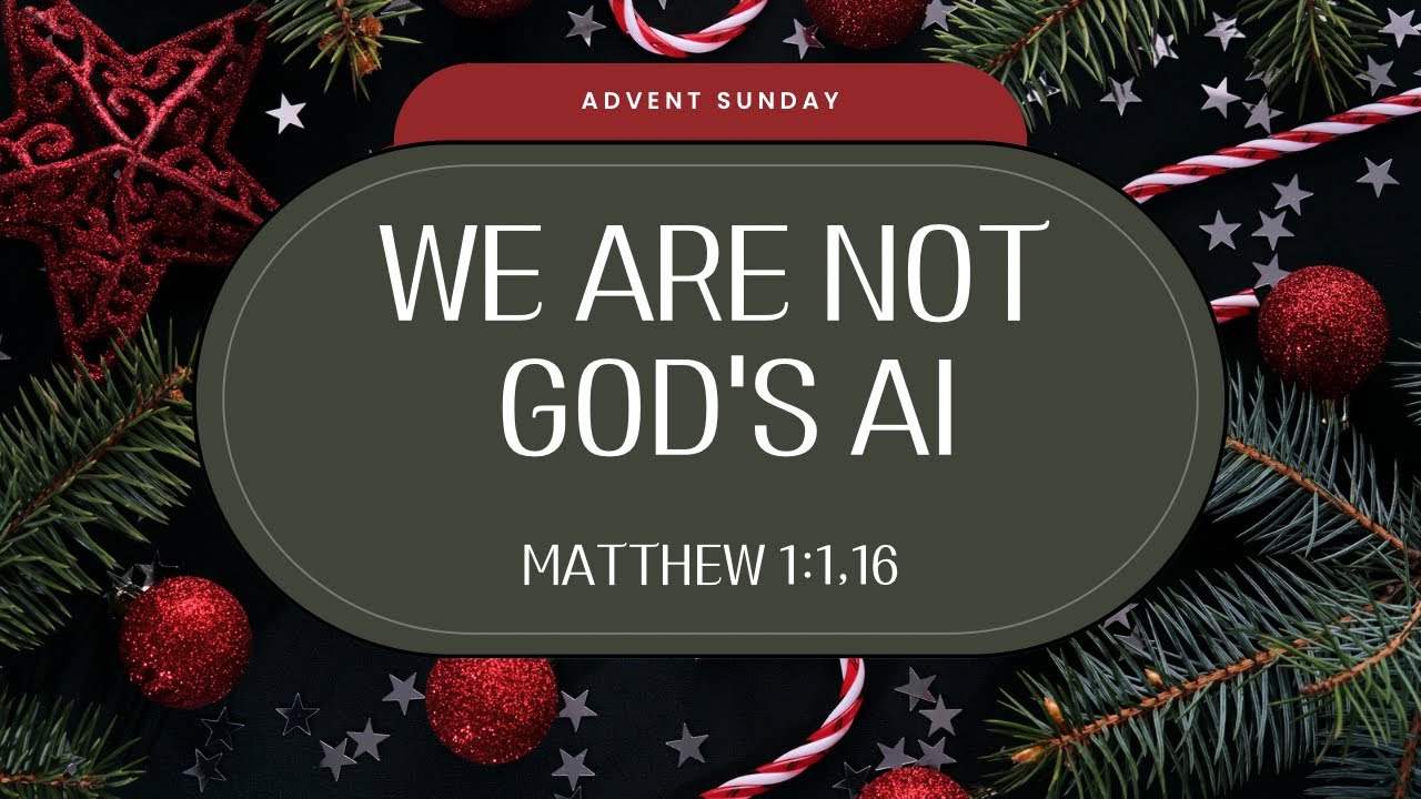 We Are Not God&rsquo;s AI | Matthew 1:1,16 | Expository Preaching Academy | Rev. Guhyeon Woo