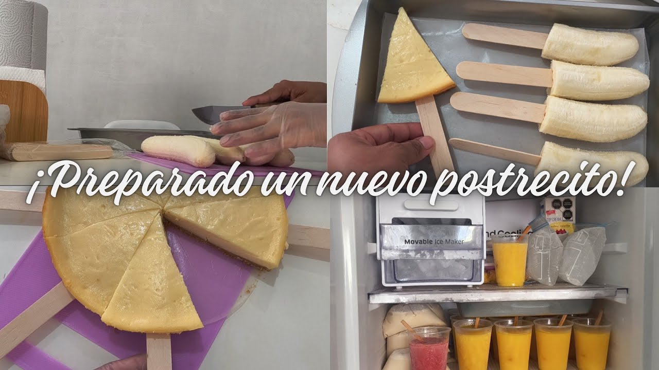 Nuevo postrecito para venta en nuestro emprendimiento 🍫🍌 | Ya no le cabe más a nuestro congelador 🥹