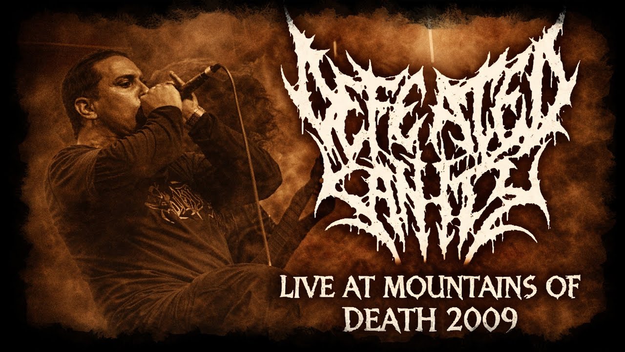 Defeated Sanity LIVE @ Mountains of Death Festival 2009 - Switzerland - Dani Zed Reviews