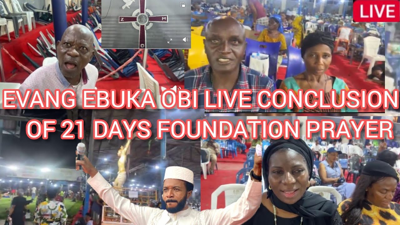 EVANG EBUKA OBI LIVE IN ZION GRAND FIRST DAY OF 21 DAY'S FOUNDATION PRAYER CRUSADE WATCH THE VIDEO..