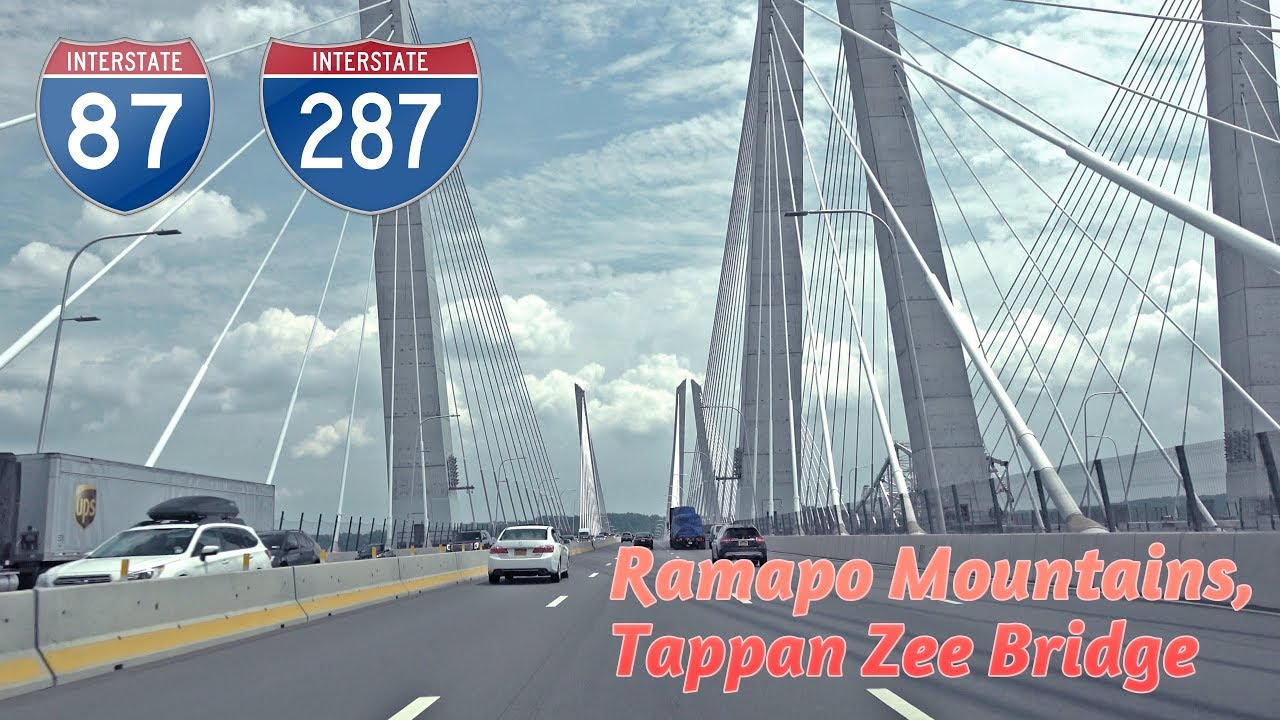 I-87 & I-287 | Ramapo Mountains + New Tappan Zee Bridge