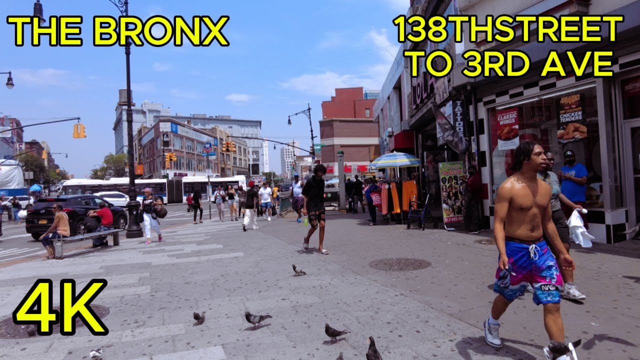 WALKING TOUR OF THE BRONX EAST 138TH  to 3RD AVE and 149th NYC ( 07 15, 24)!!!