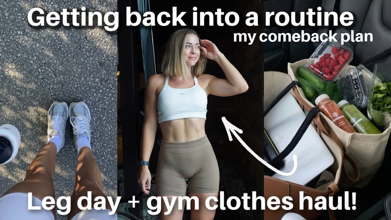 Leg Day, Gym Fits & My Comeback Plan 🔥 Episode 2