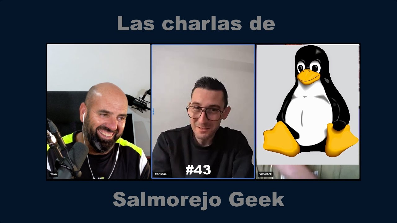 Con Christian (The_Cheis) y Victorhck | Los 3 MosqueTuxes (la vieja guardia bloguera linuxera) #43