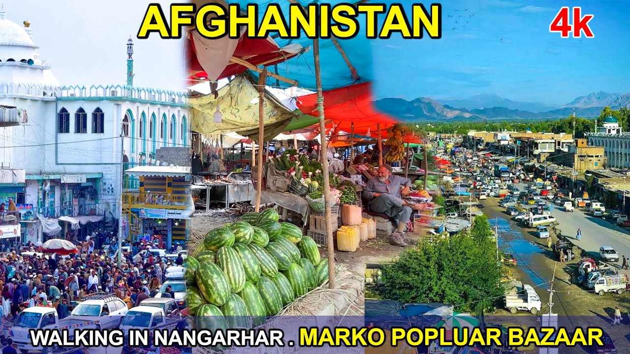 Torkham -Jalalabad Highway| Famous Marko Bazaar| Afghanistan 🇦🇫 | 4k | 2025