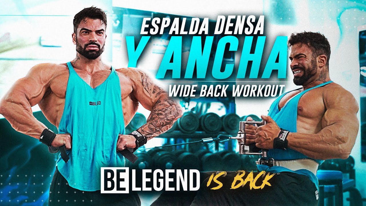 BACK Workout For Thickness | Entrenamiento de Espalda para aumentar Densidad