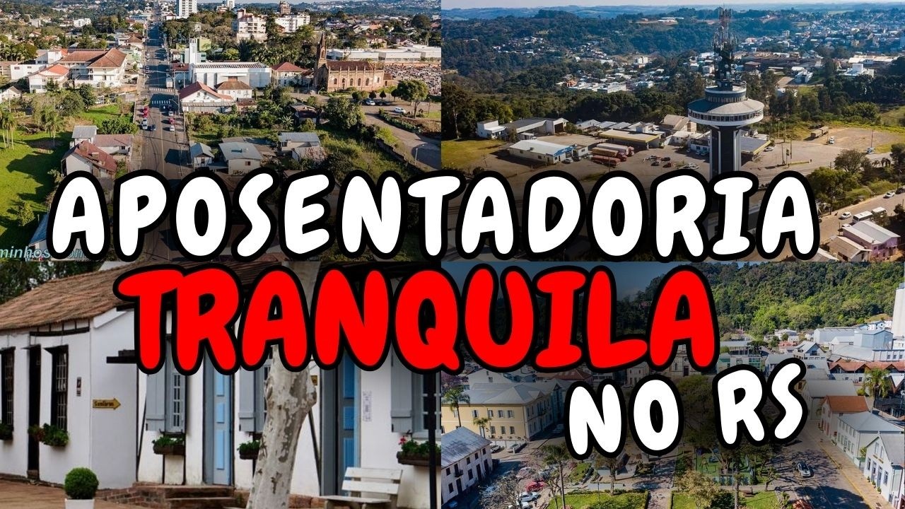 7 Cidades IGNORADAS do RS Que Todo APOSENTADO MERECE SABER Que Existem - A 7ª É UMA JOIA