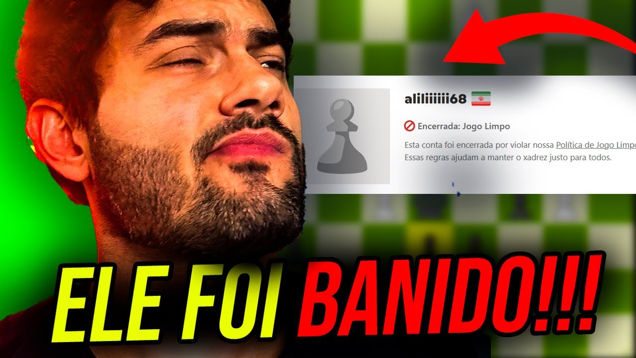 Perdi para um IRANIANO BANIDO por TRAPAÇA! Rumo ao Top 1 do Brasil Xadrez