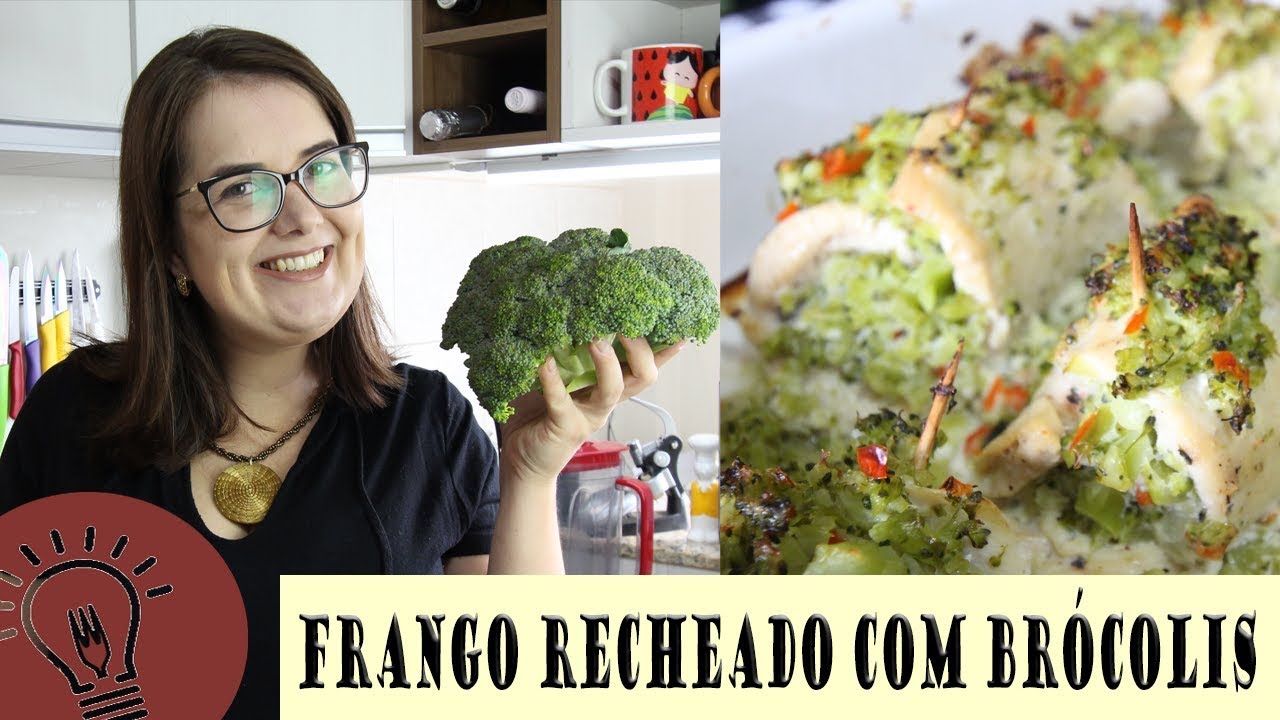 FRANGO RECHEADO COM BRÓCOLIS | LOW CARB