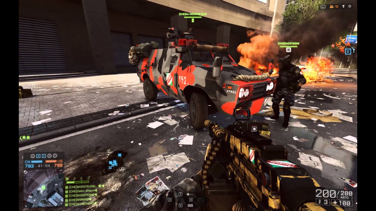 Battlefield 4 crazy chechen