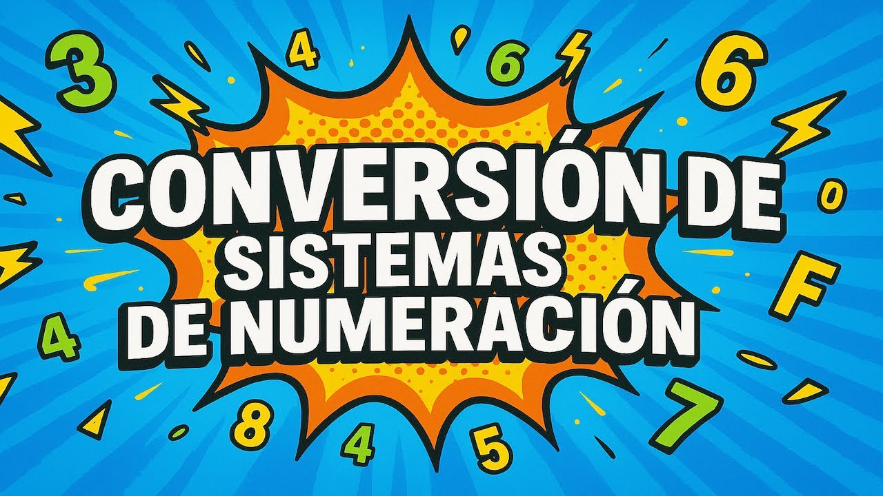 Conversión Sistemas de Numeración (binario, octal, decimal y hexadecimal)