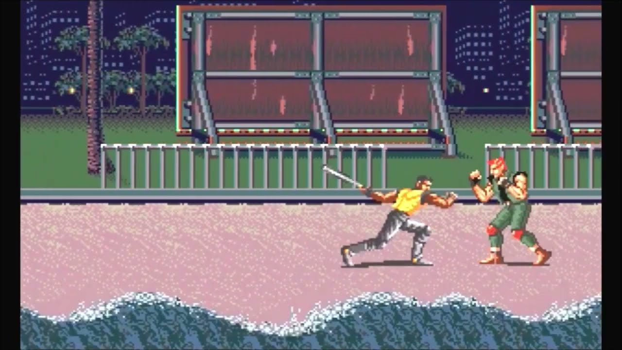 Streets of Rage Megadrive Genesis Play through