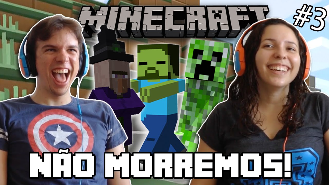 Minecraft - Um Zumbi de Cal&ccedil;as Curtas - Jogando de2