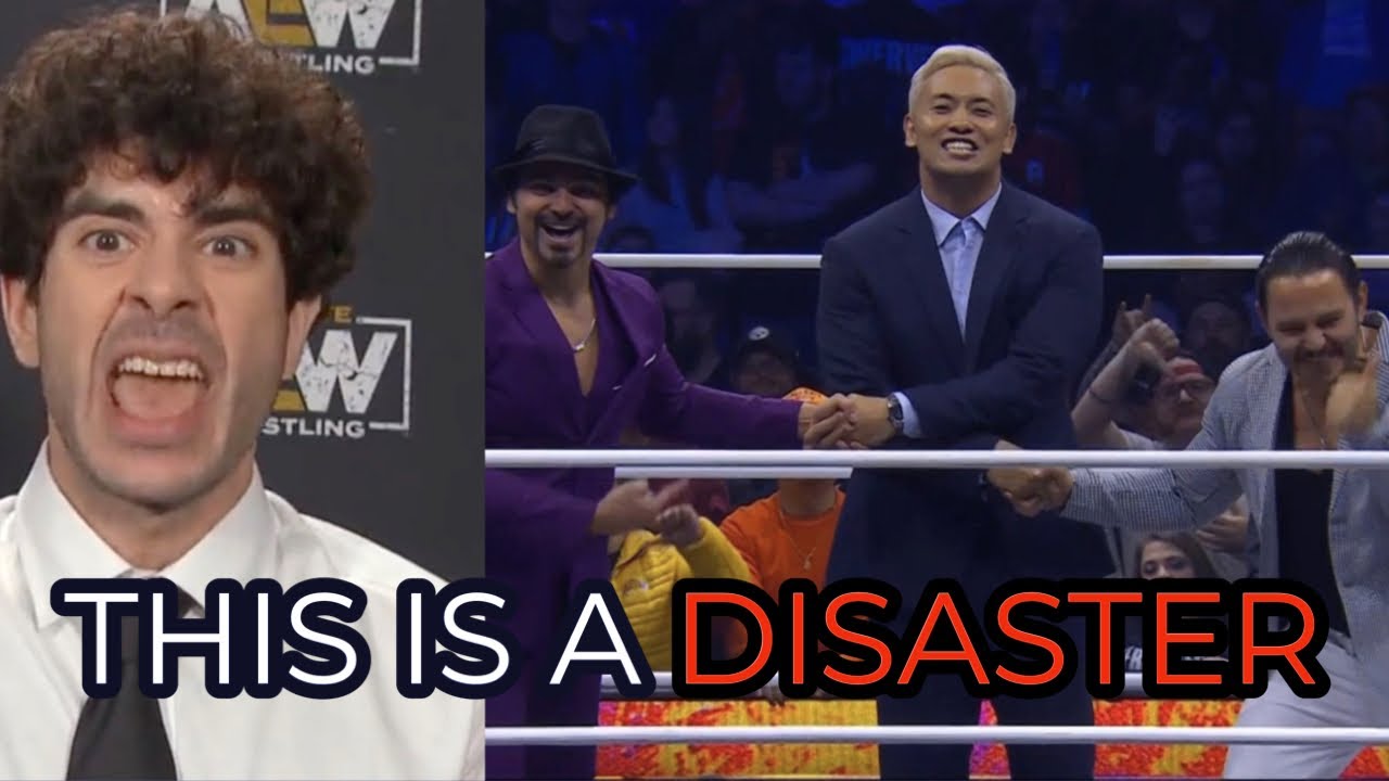 AEW Tony Khan Singing Okada Is EVERYTHING WRONG WITH AEW..