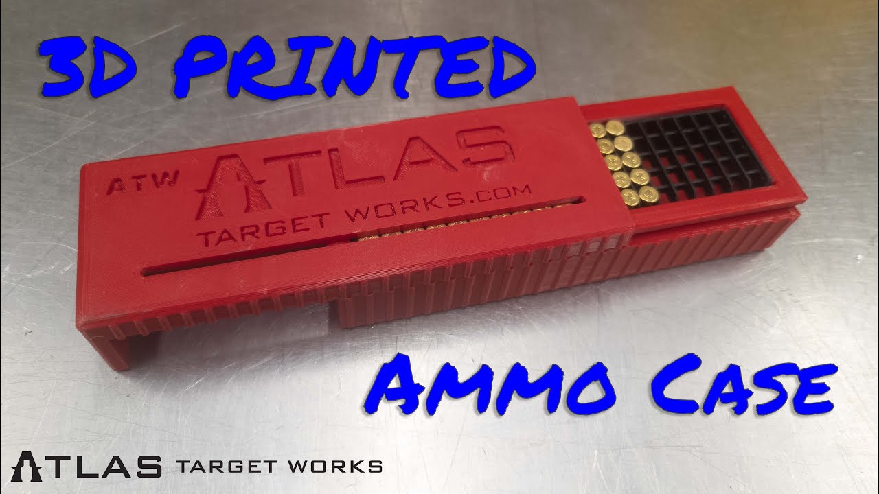 3D Printed Ammo Case for SK & Lapua